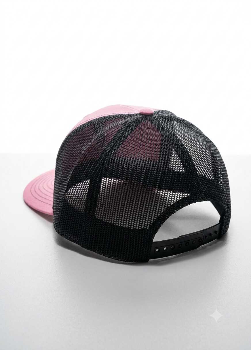 E4 Trucker Hat - Pink & Teal (2026)