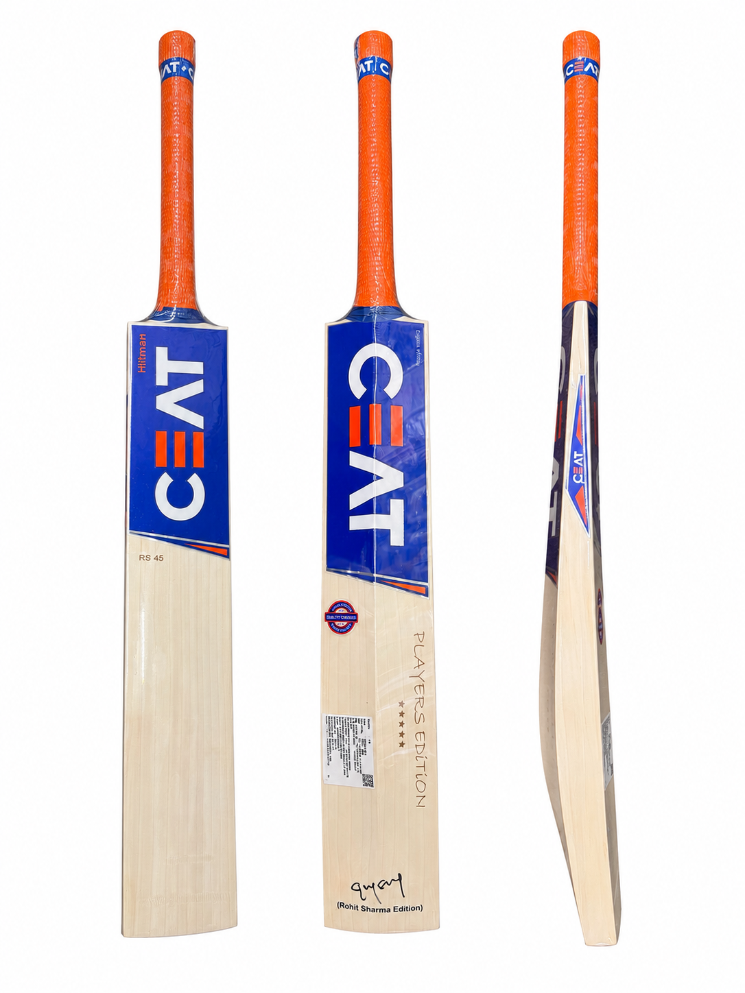 CEAT Hitman RS-45 Player's Edition English Willow Cricket Bat - 2026