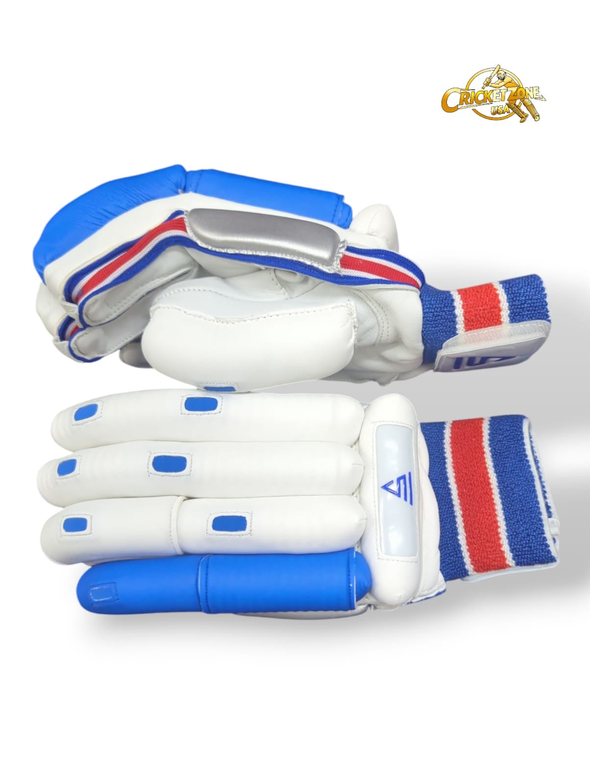 Versant Goat Series Batting Gloves - 2025 (White, Red, & Blue)