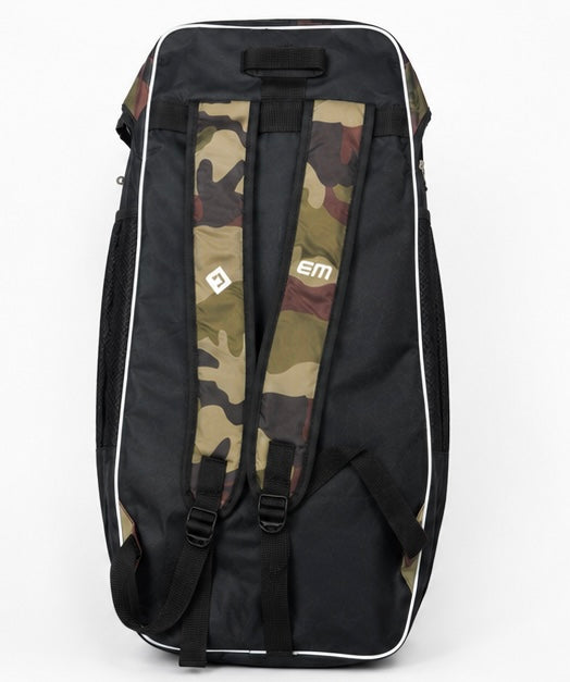 EM Maxxum V8.0 Duffle Cricket Bag - Camo/Orange