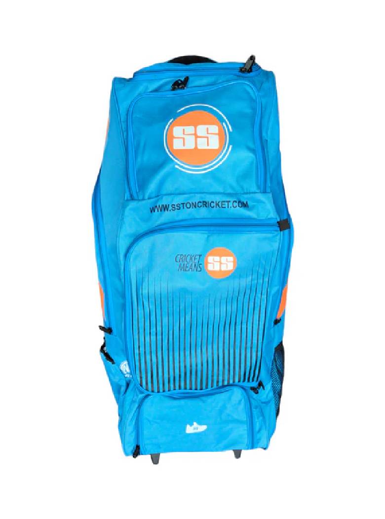 SS Super Select Sky Blue Duffle Wheelie Bag