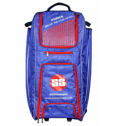 SS Force Trolley Wheelie Duffle Cricket Bag - (4 colors available)