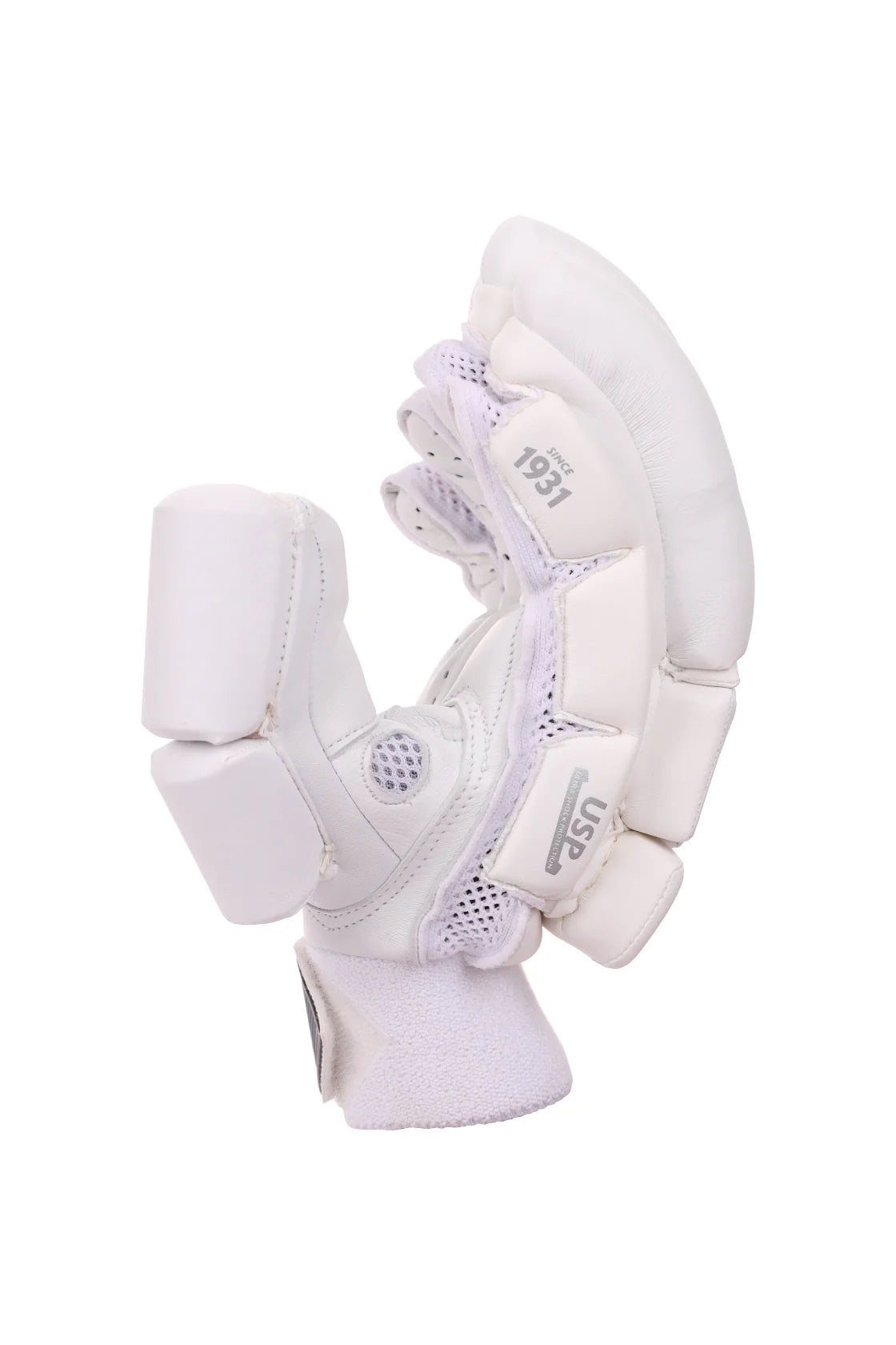 SG HP 33 White Mens Batting Gloves - 2025