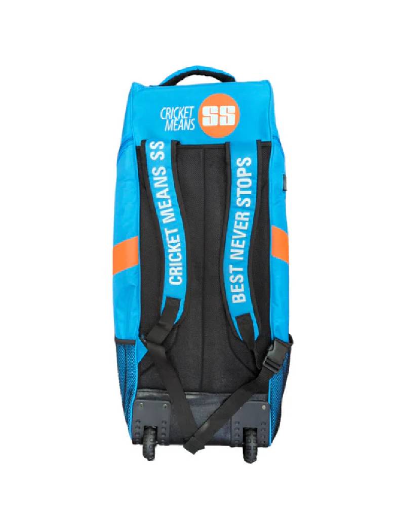 SS Super Select Sky Blue Duffle Wheelie Bag