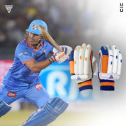 Versant Goat Series Batting Gloves - 2025 (White, Orange, & Blue)