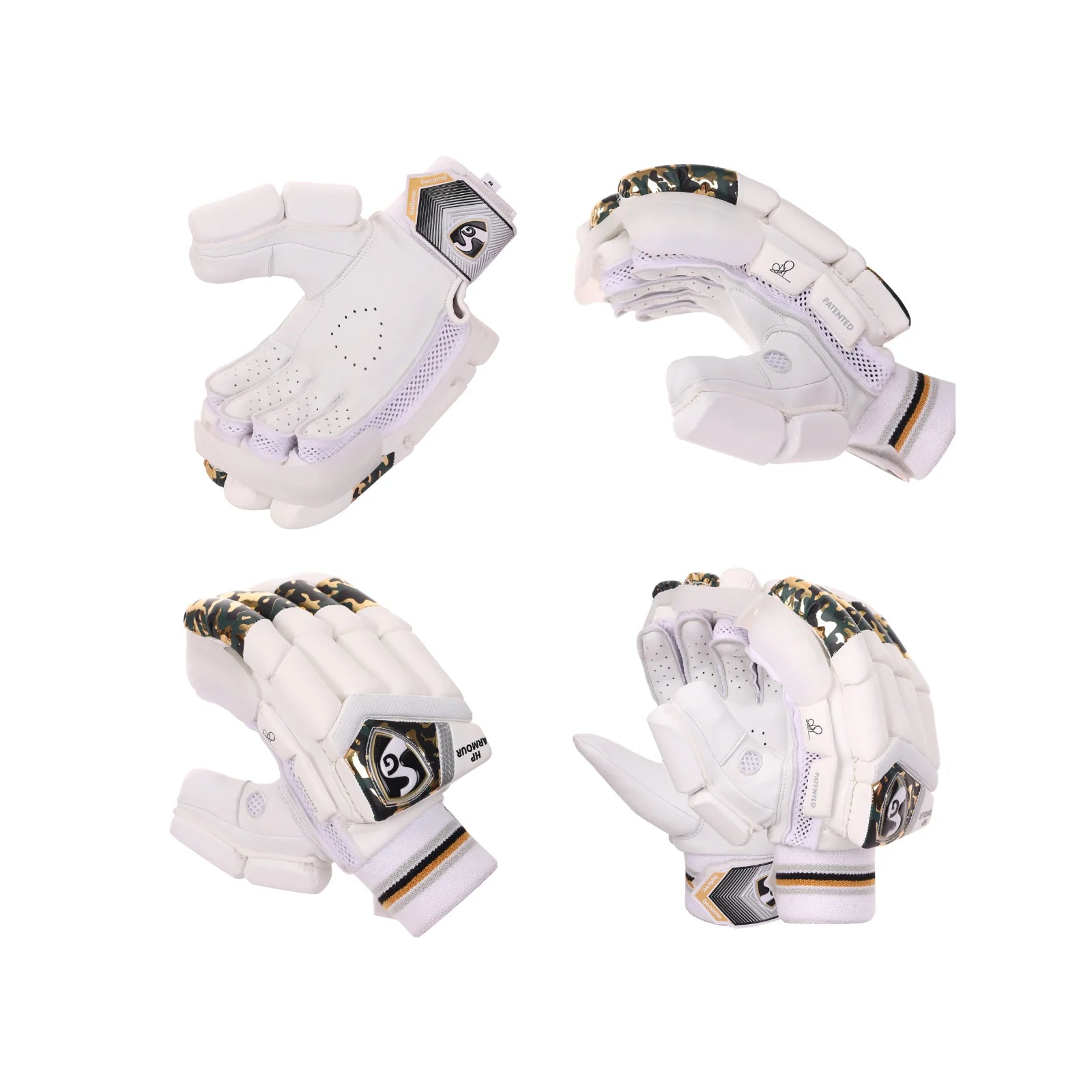 SG HP Armour Mens Batting Gloves - 2025