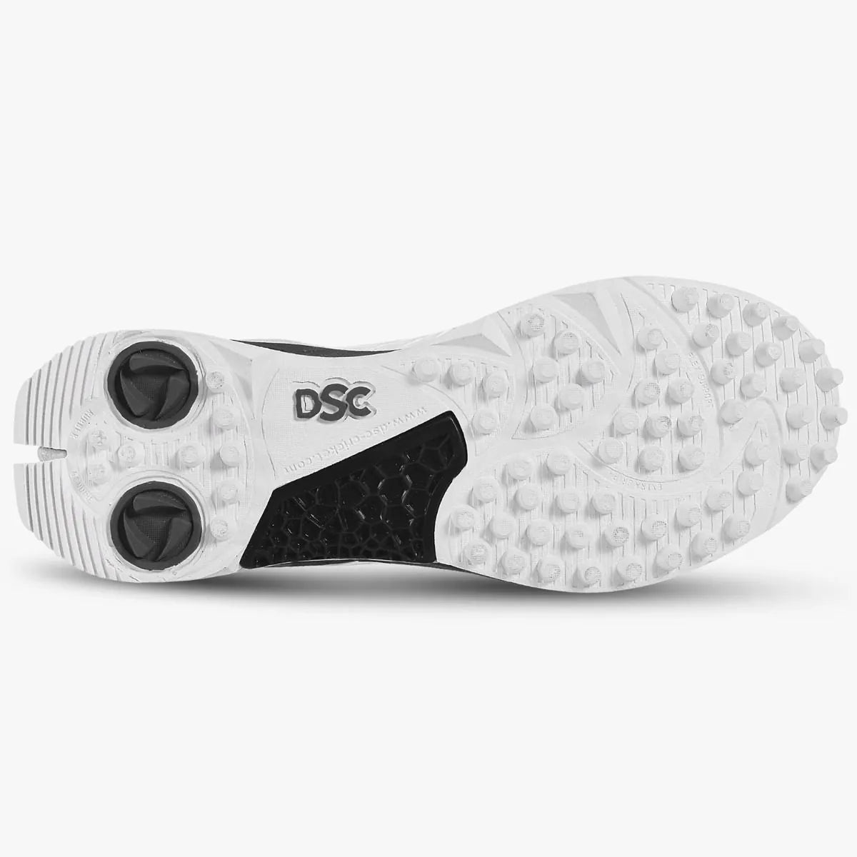 DSC Jaffa 22 Cricket Shoes - White/Gray (2026)