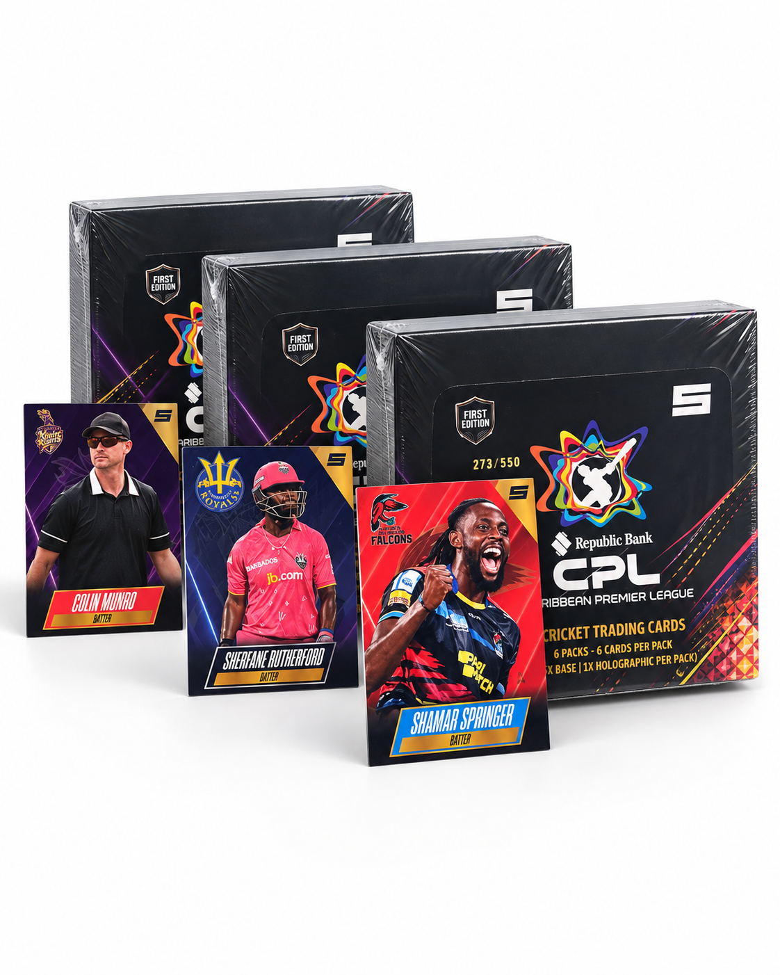 CPL 2026 First Edition Cricket Trading Cards