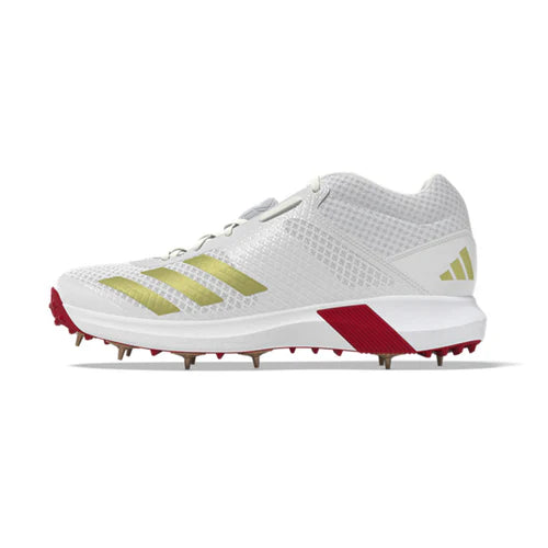 Adidas Vector Mid Gold Metallic SS25 Cricket Shoes - 2025