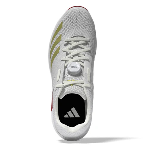 Adidas Vector Mid Gold Metallic SS25 Cricket Shoes - 2025