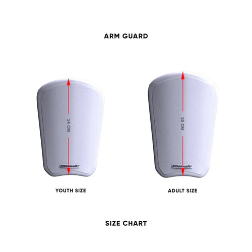 MOONWALKR Mens Arm Guard - White