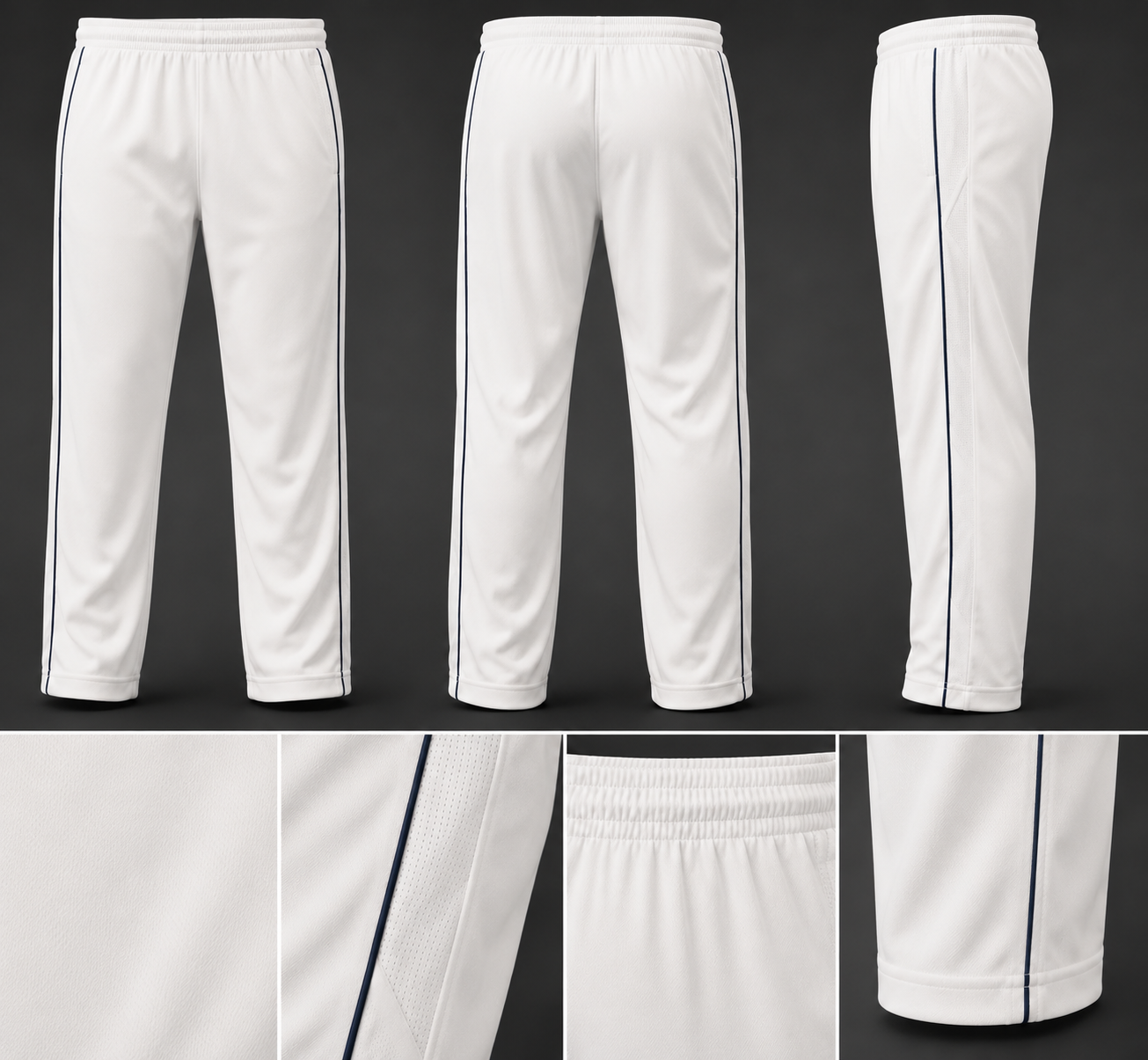 CricketZoneUSA White Cricket Uniform - 2026