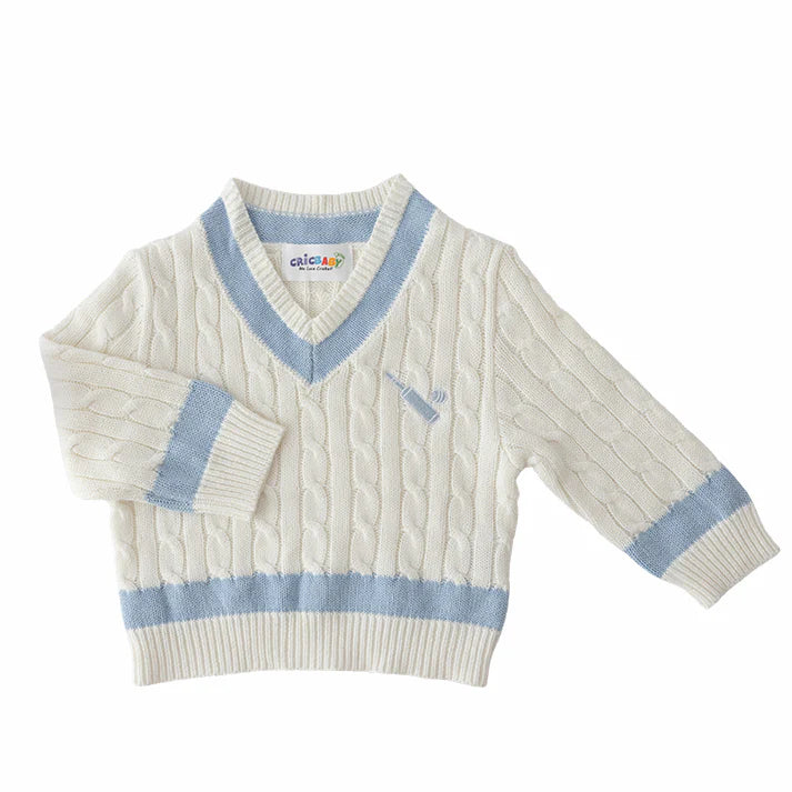 Cricbaby Organic Cotton Cricket Jumper (0–2 Years)