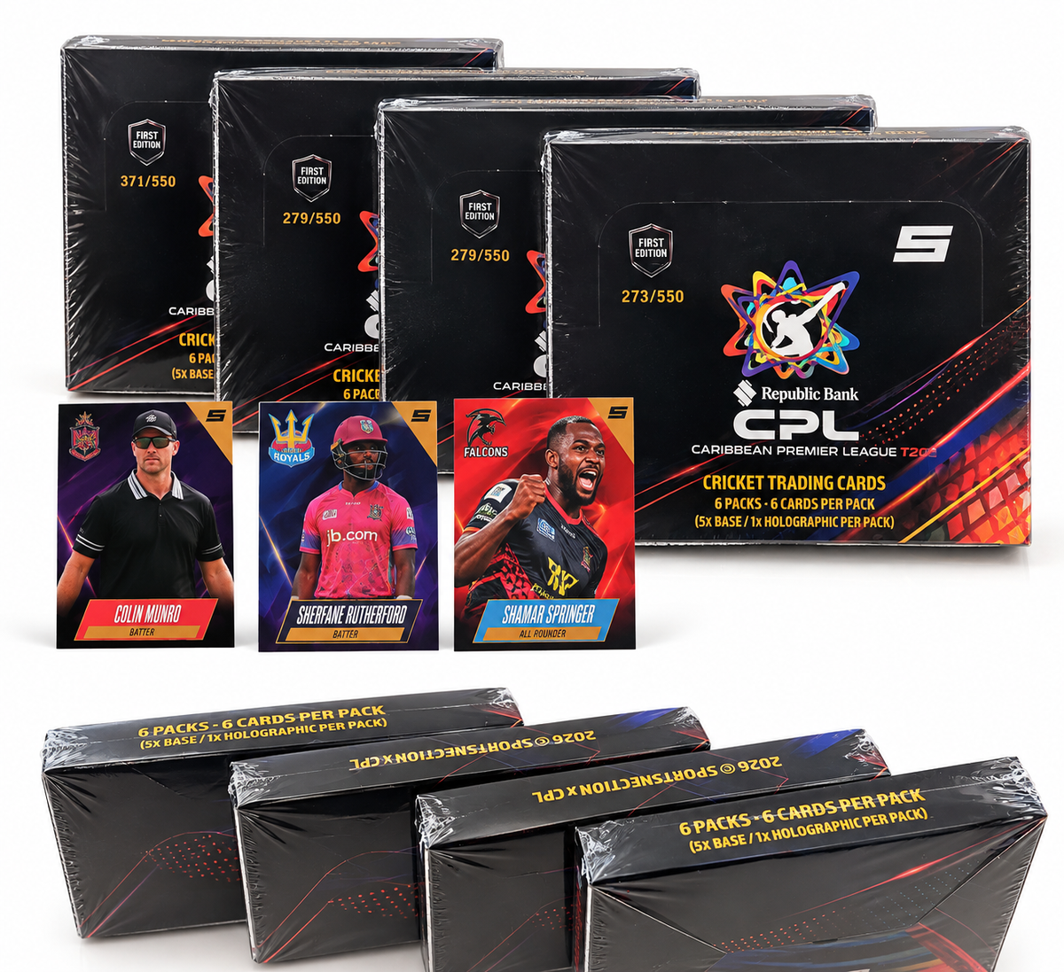 CPL 2026 First Edition Cricket Trading Cards