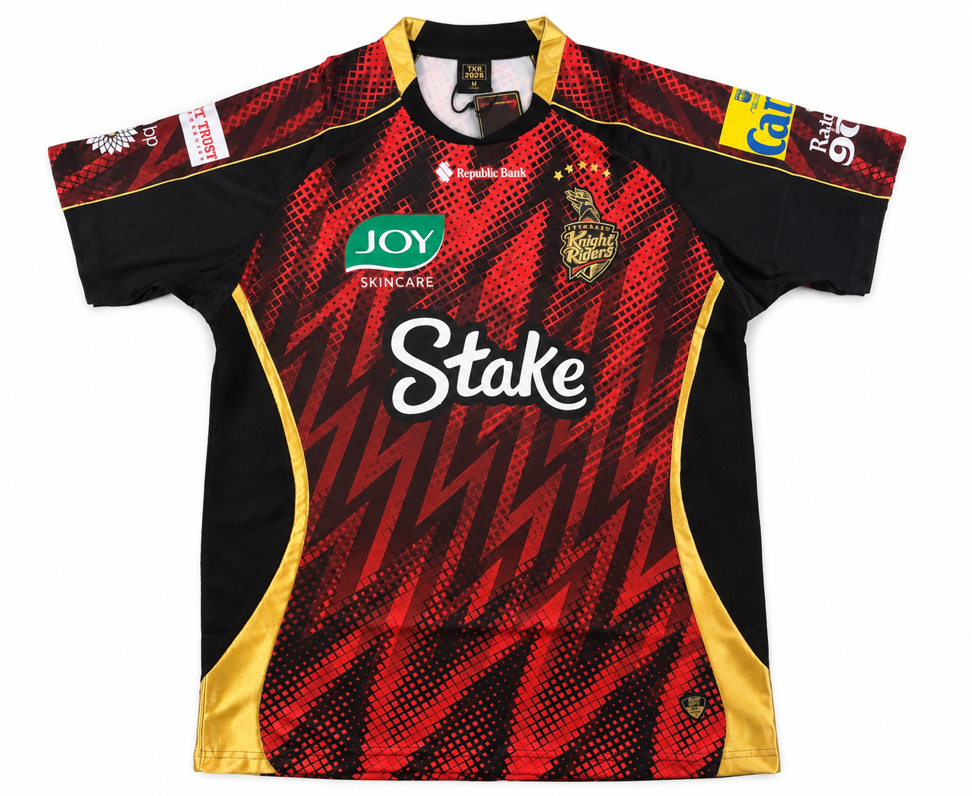 2026 Official Trinbago Knight Riders Jersey By TKR  - Short Sleeve