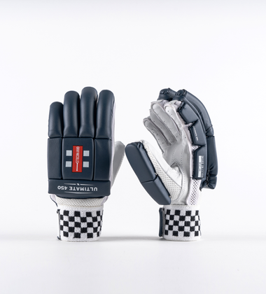 Gray Nicolls Ultimate 450 Black Batting Gloves - 2025