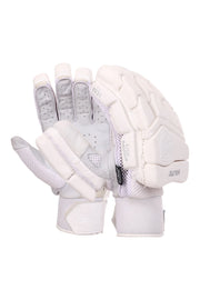 SG HILITE FULL WHITE BATTING GLOVES - 2025