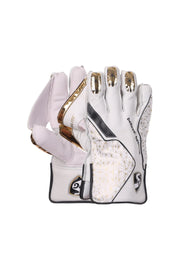 SG HiLite White Wicket Keeping Gloves - 2025