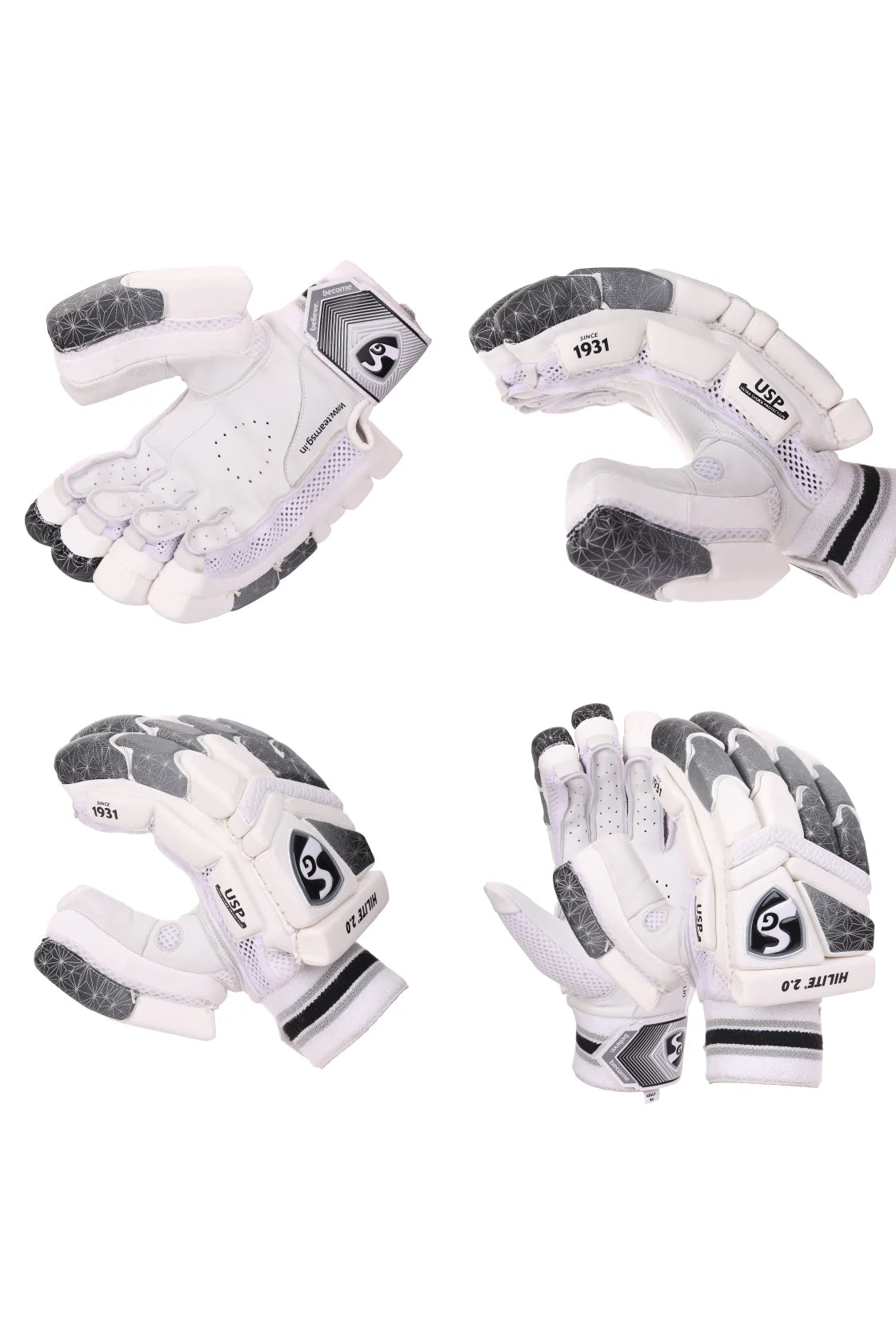 SG Hilite 2.0 Mens Batting Gloves - 2025
