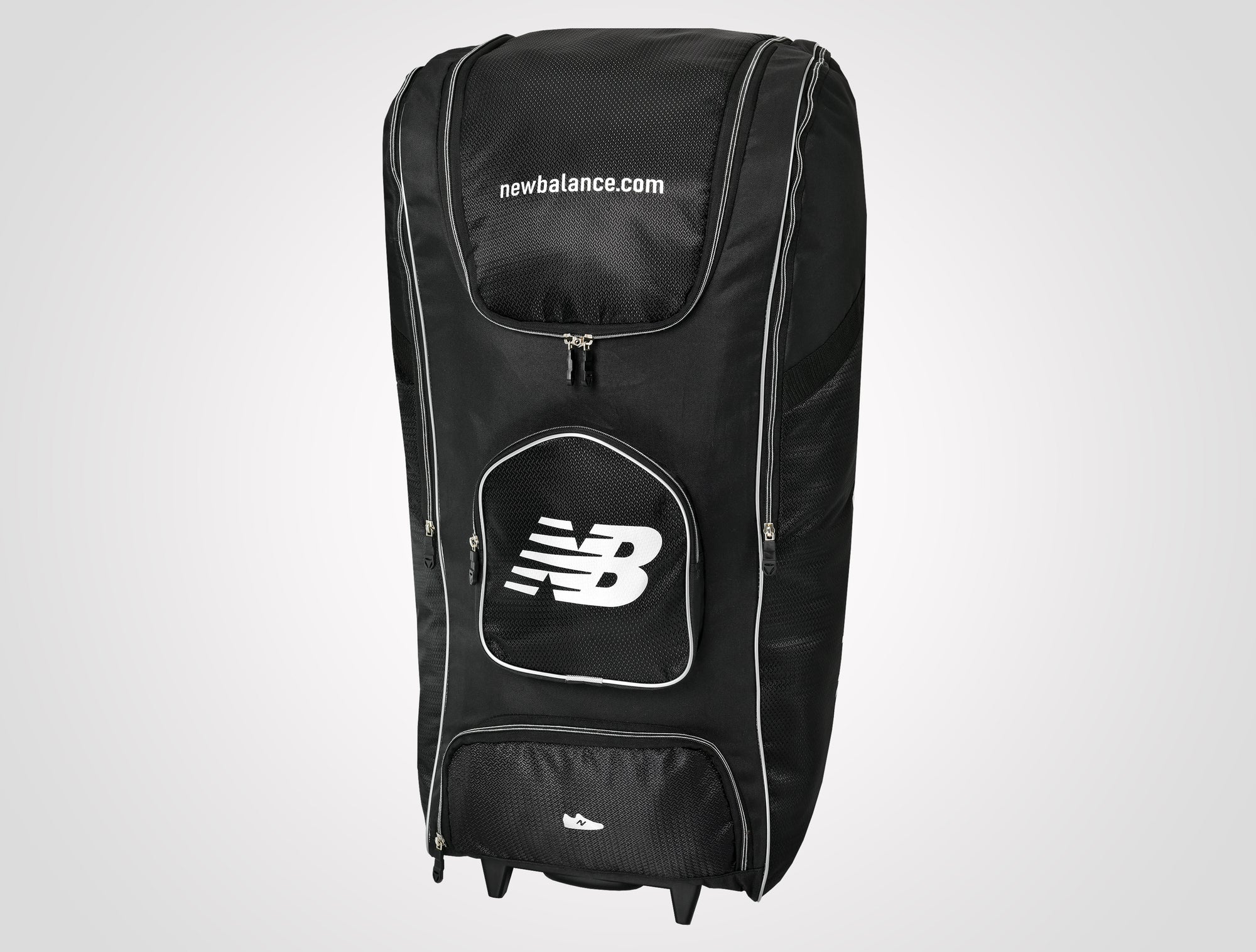New Balance Black Combo Duffle Wheelie Bag - 2024
