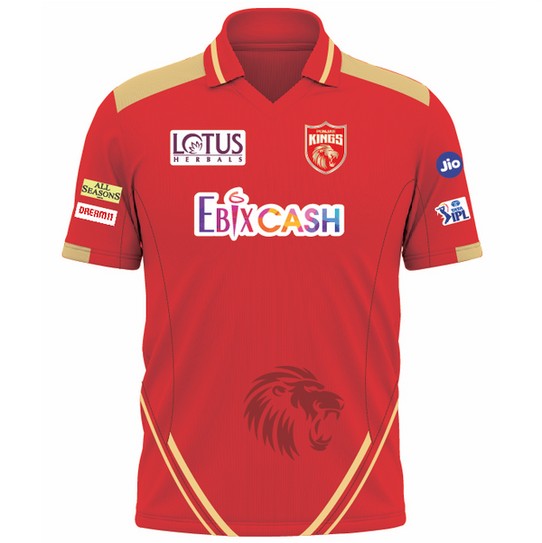 PUNJAB KINGS IPL PLAYERS EDITION JERSEY - 2023