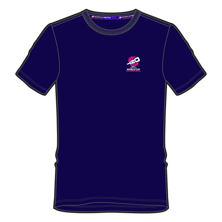 ICC T20 World Cup Navy Men T-shirt Cricket Teams - 2024