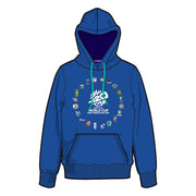 ICC T20 World Cup Men Colbat Blue Hoodie Cricket Teams - 2024