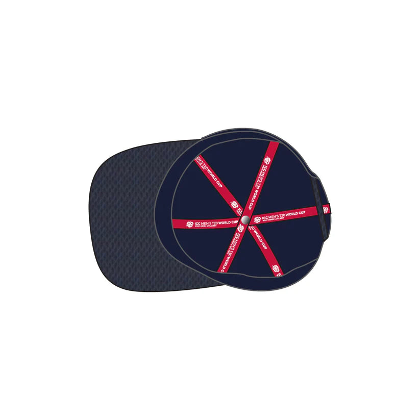 ICC T20 World Cup USA Navy Hat - 2024