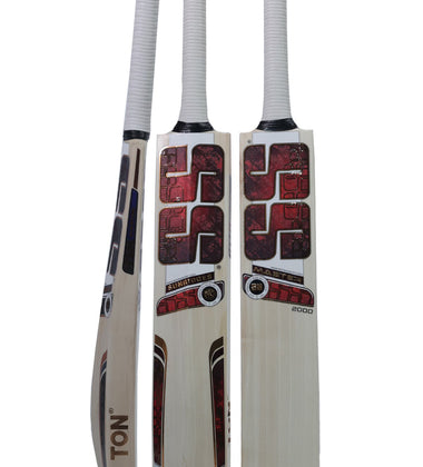 SS Master 2000 English Willow Cricket Bat - 2025