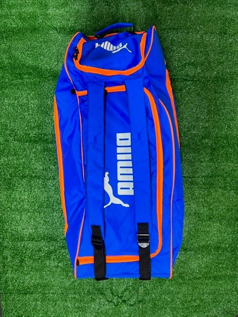 Puma Future 2 Cricket Duffle Wheelie Bag - Royal Blue/Orange
