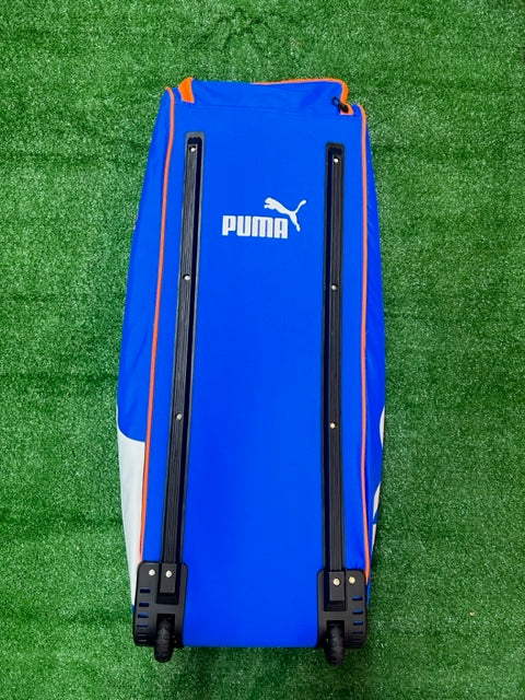 Puma Future 2 Cricket Duffle Wheelie Bag - Royal Blue/Orange