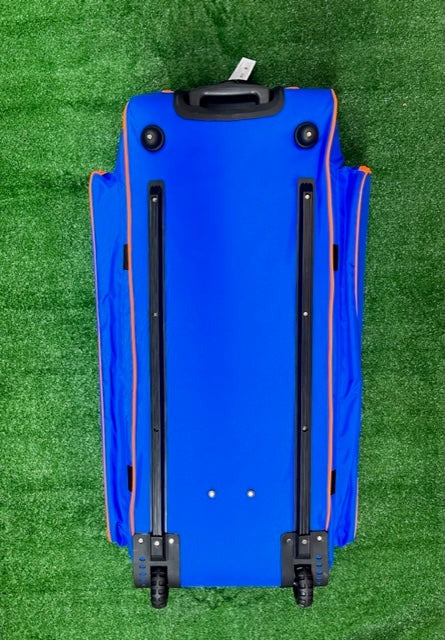 Puma Cricket Wheelie Trolley Bag - Blue/Orange