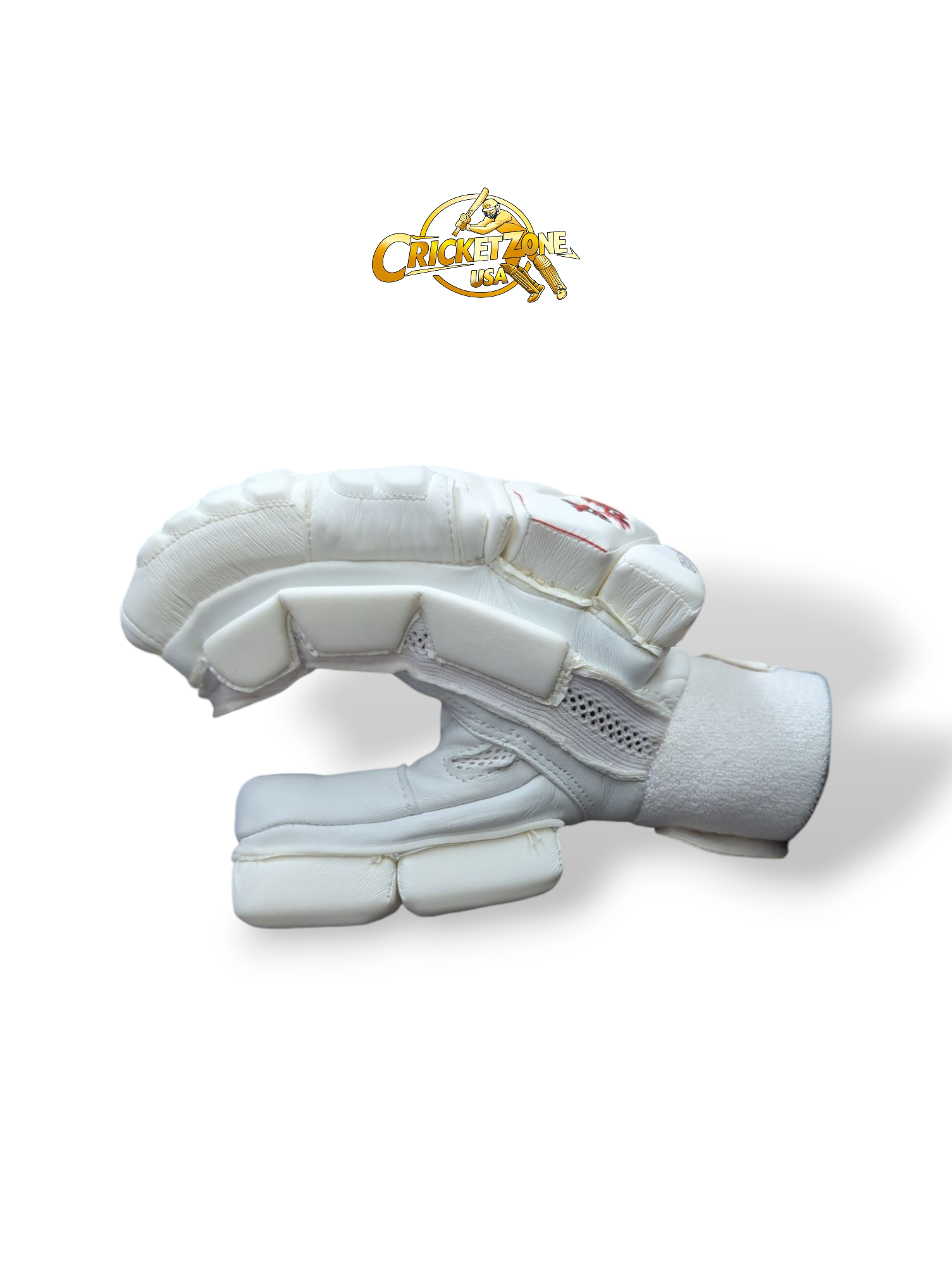 E4 Defender Full White Batting Gloves - 2025