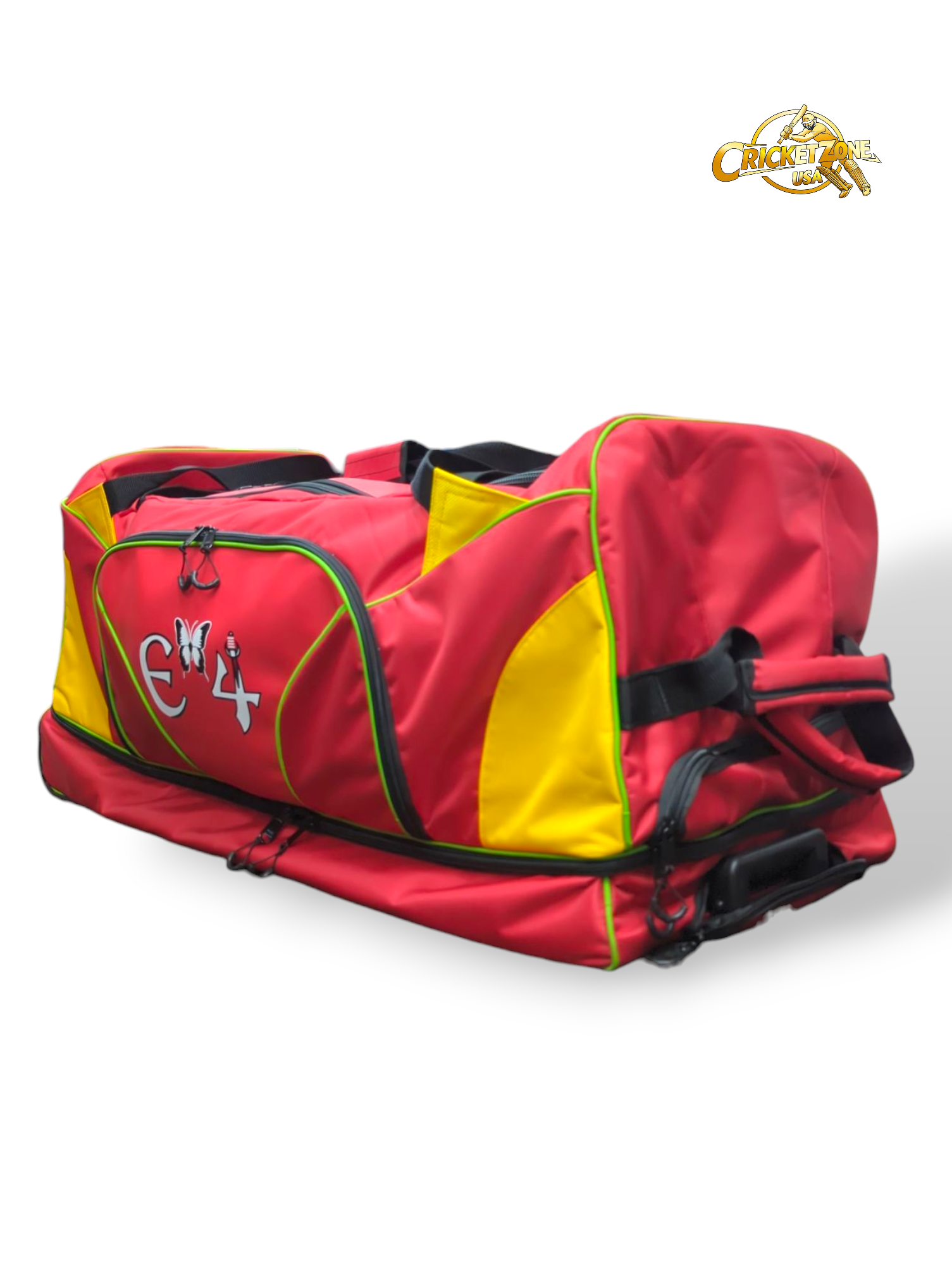 E4 Defender Wheelie Cricket Bag - 2025