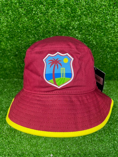 West Indies Maroon Bucket Hat - 2023
