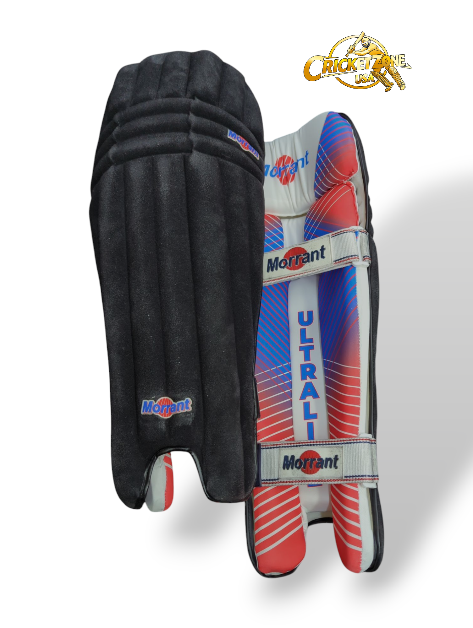 Morrant International Ultralight Ambidextrous Batting Pad - 2025 (Black)