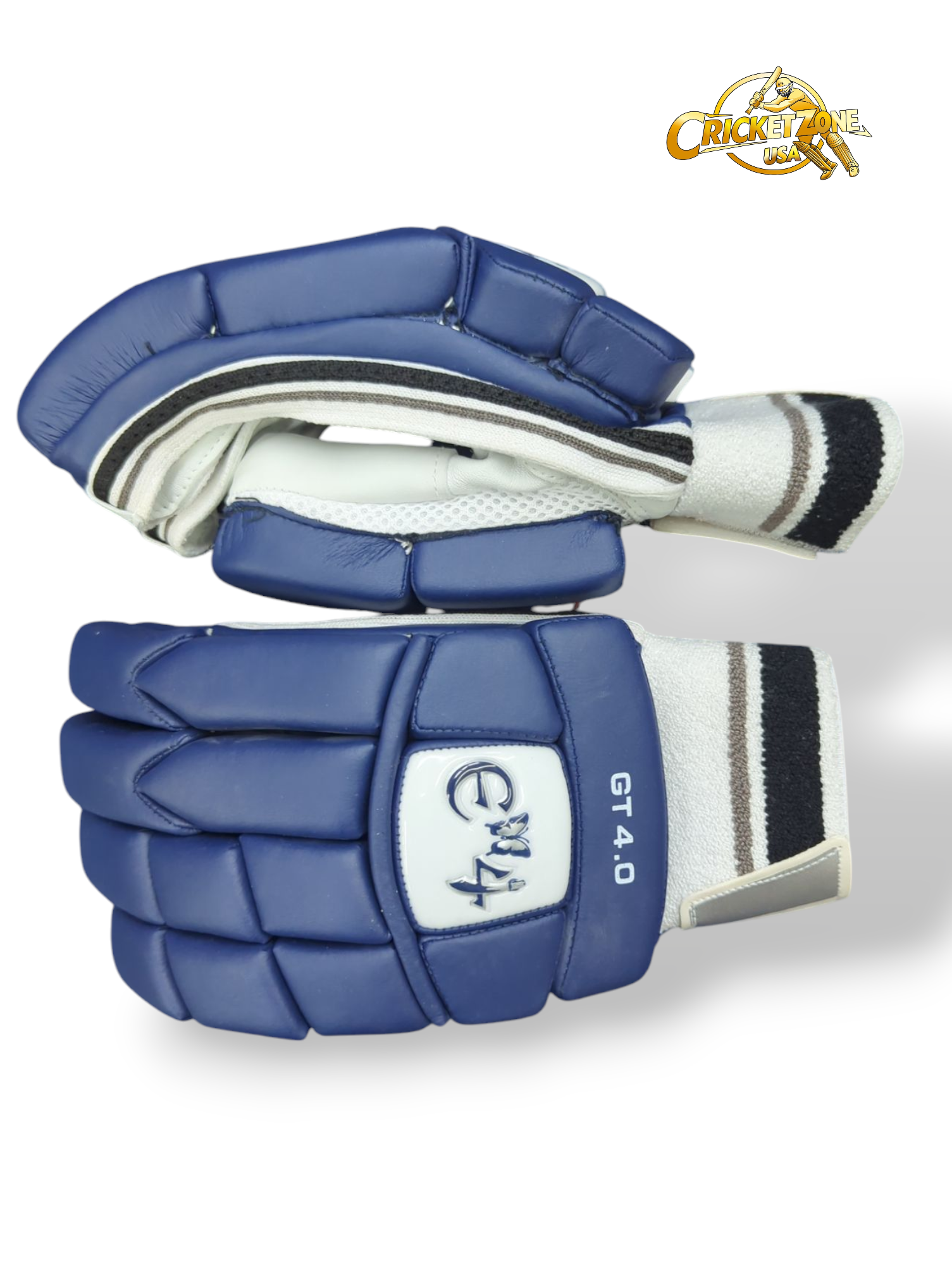 E4 GT 4.0 Navy Batting Gloves - 2025