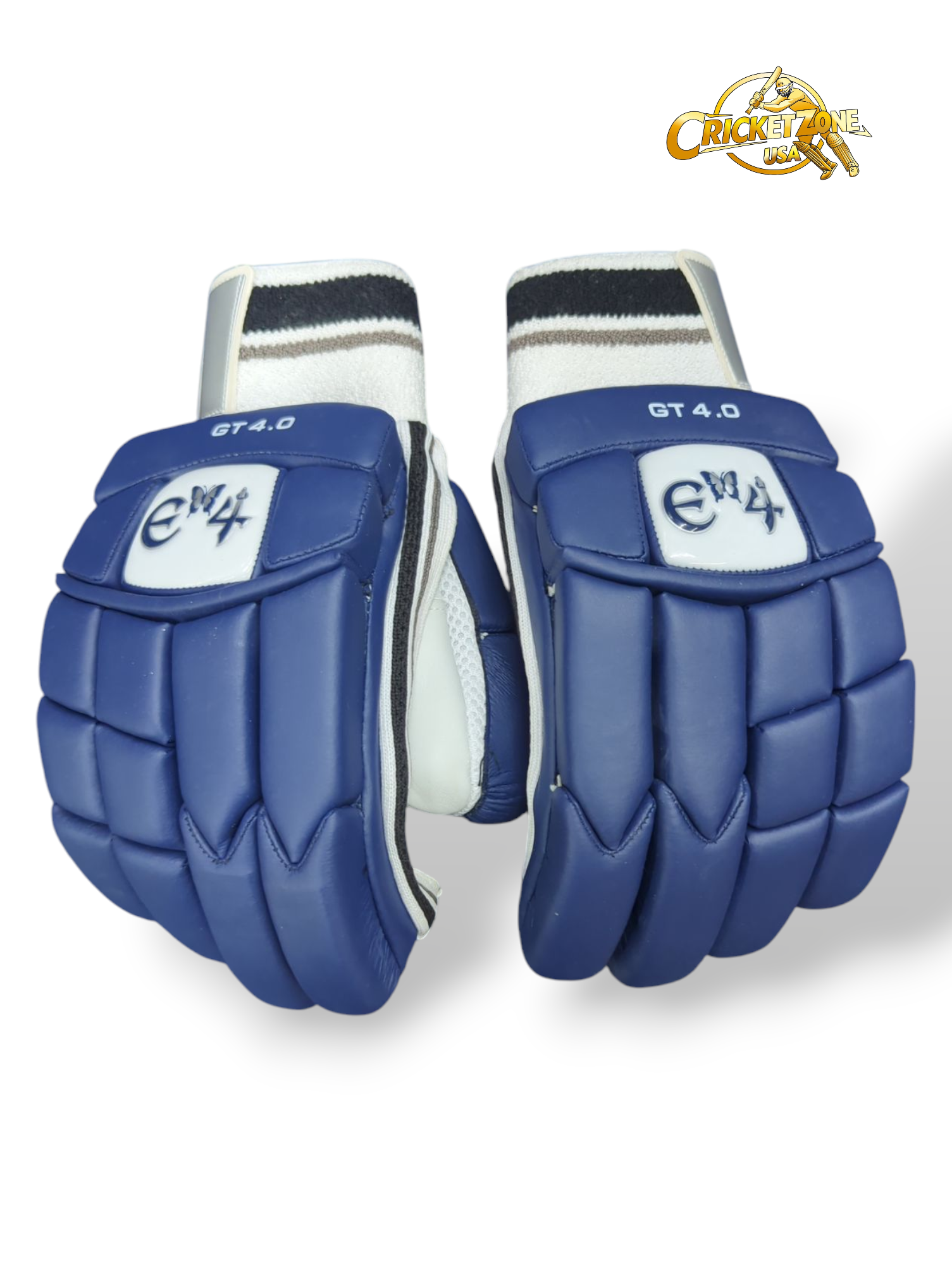 E4 GT 4.0 Navy Batting Gloves - 2025