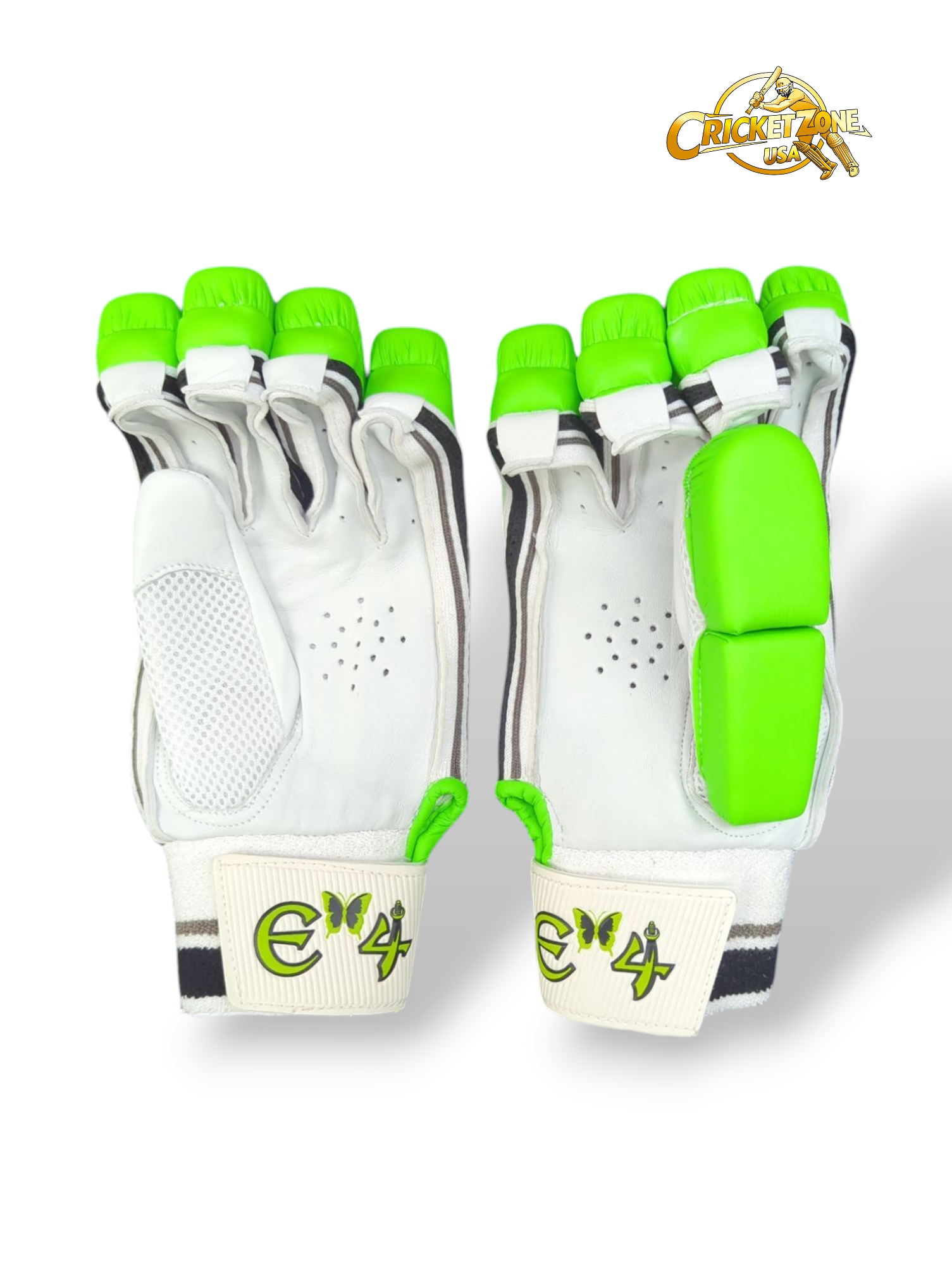 E4 GT 4.0 Green Batting Gloves - 2025