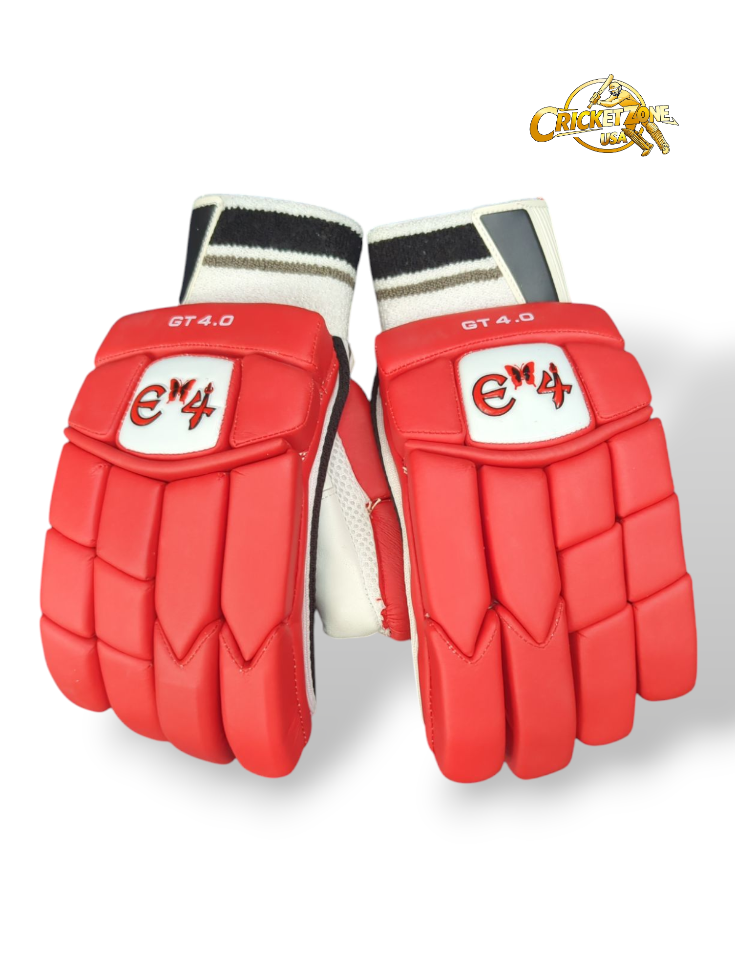 E4 GT 4.0 Red Batting Gloves - 2025