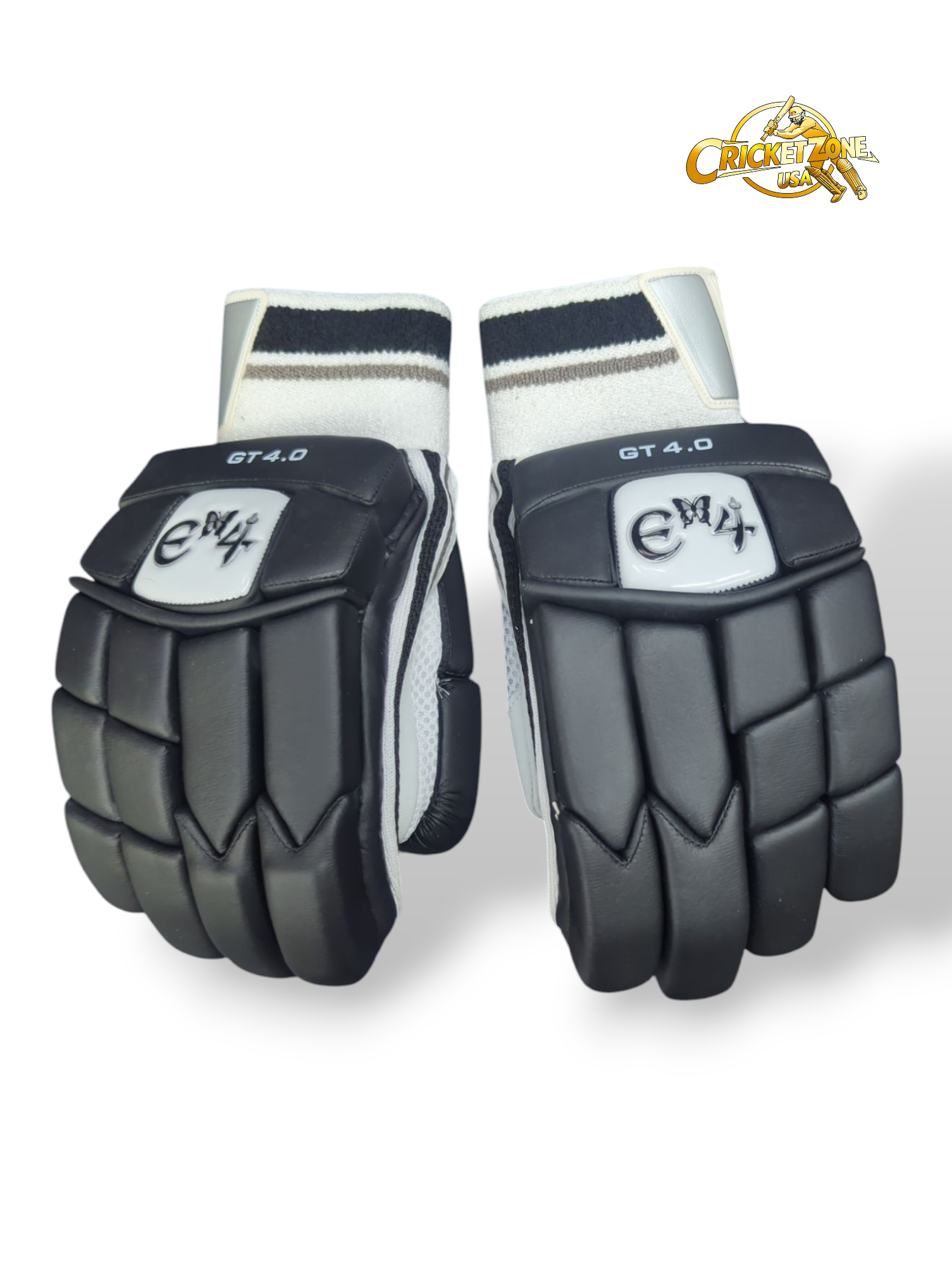 E4 GT 4.0 Black Batting Gloves - 2025