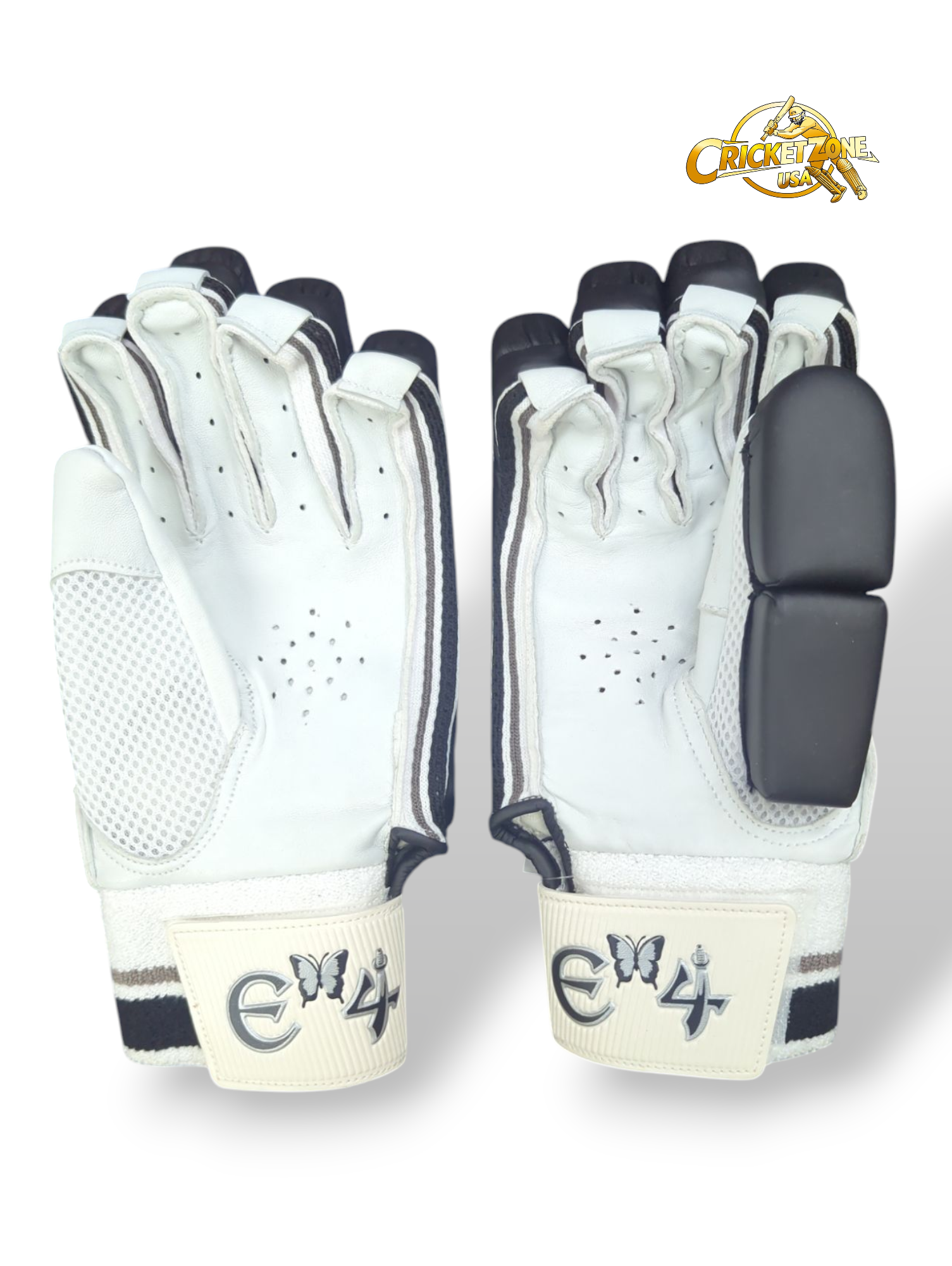 E4 GT 4.0 Black Batting Gloves - 2025