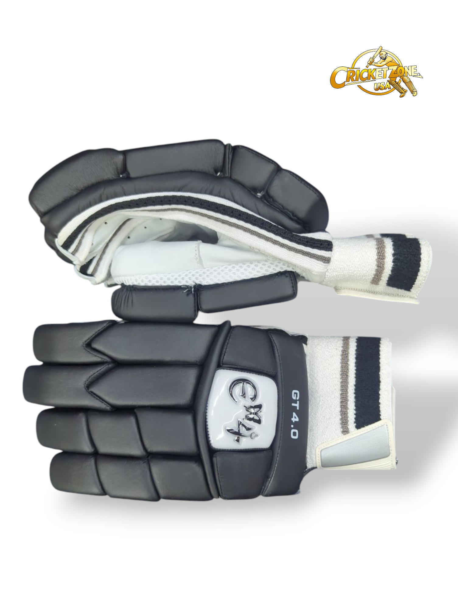 E4 GT 4.0 Black Batting Gloves - 2025