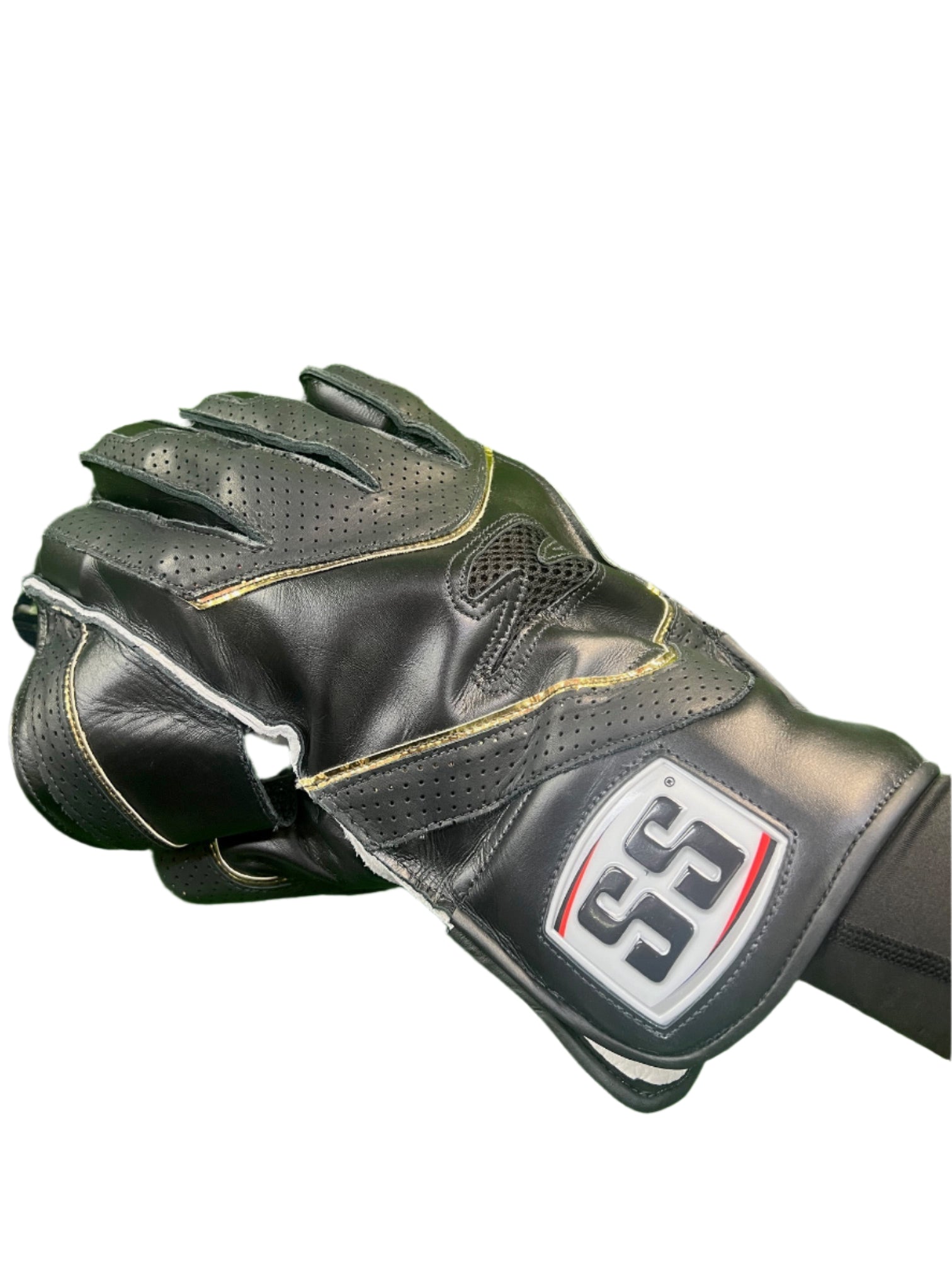 SS Reserve Edition Full Black  Wicket Gloves - 2025