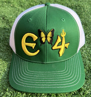 E4 Trucker Hat - Green & Yellow (2026)