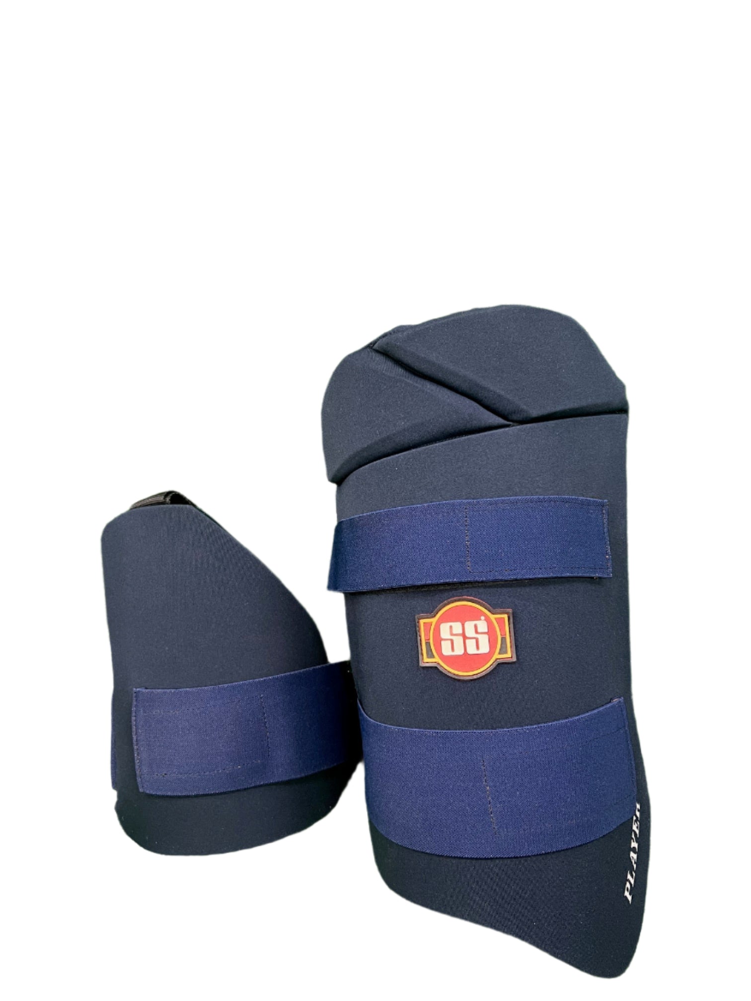 SS Players Combo Thigh Guard Navy Blue -2025