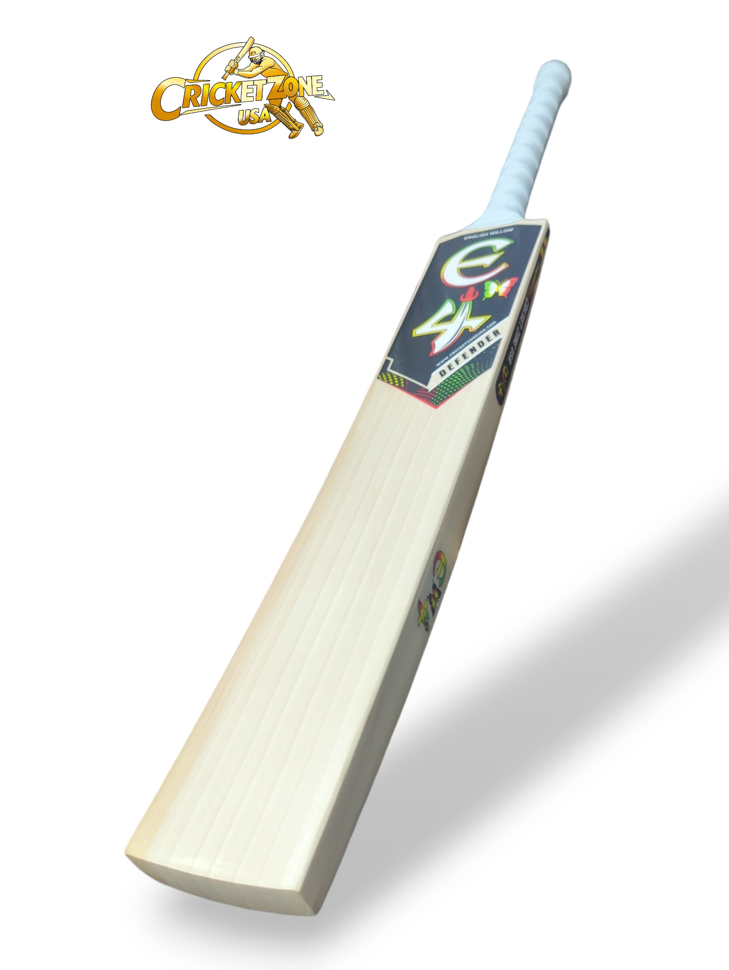 E4 Defender English Willow Bat - 2025
