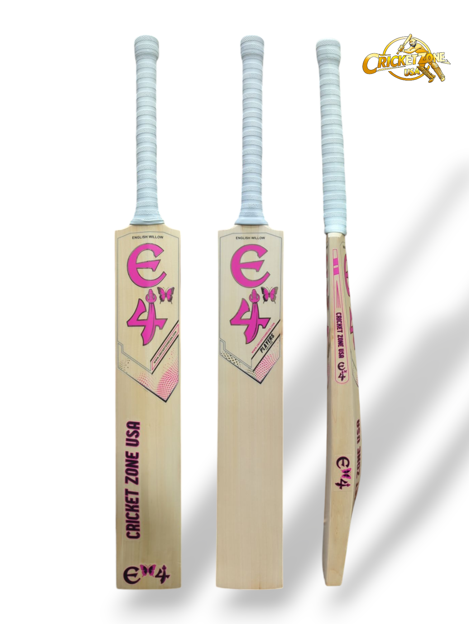 E4 Players Edition English Willow Bat - 2025