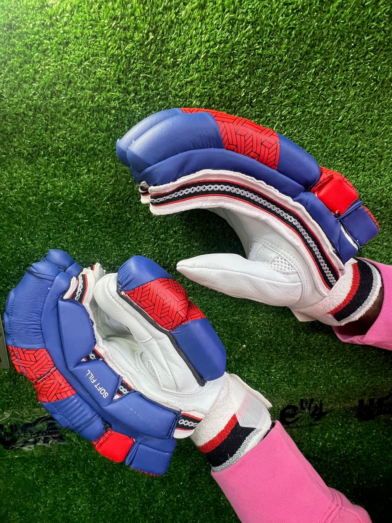 SS Super Test IPL Colored Batting Gloves