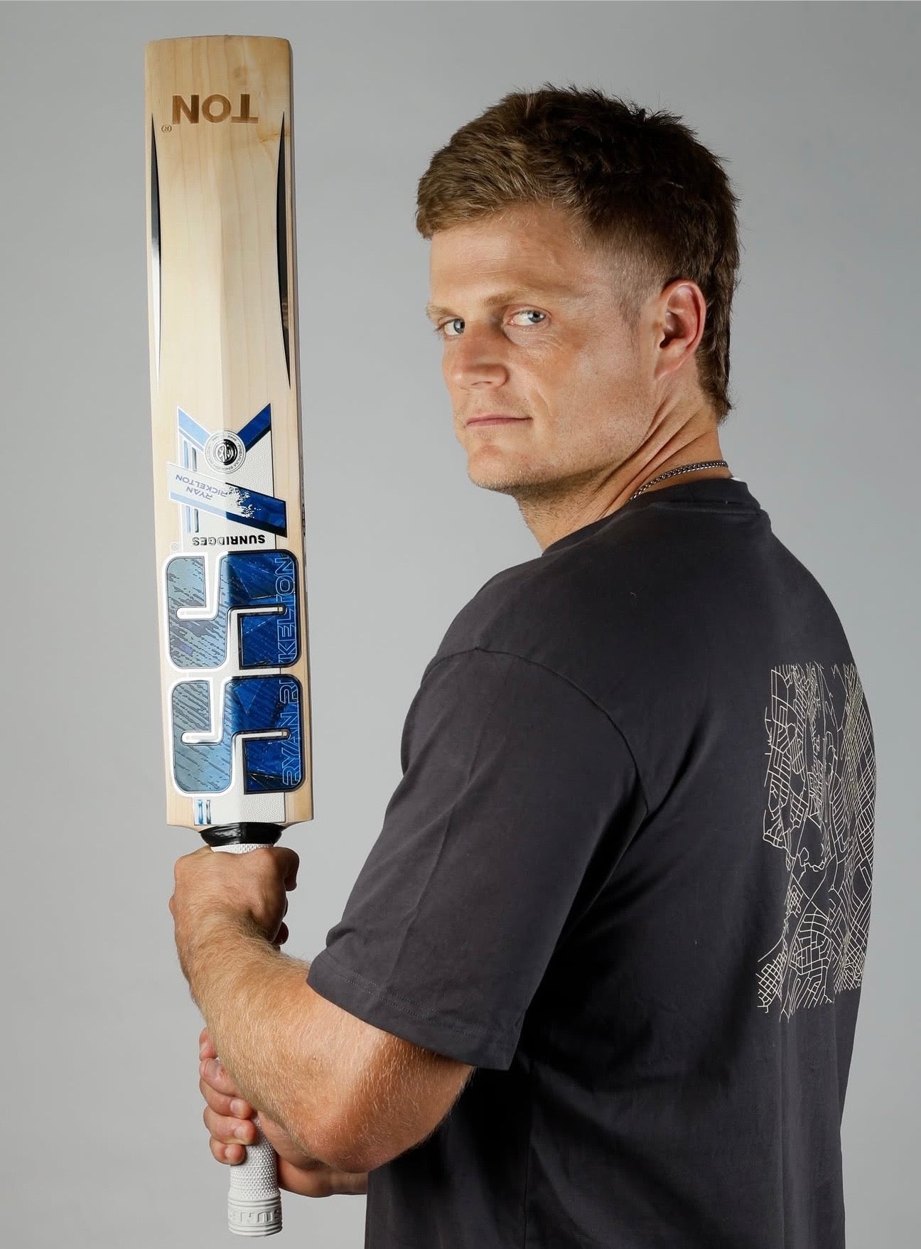 SS Ryan Rickelton Players Edition Cricket Bats - 2026